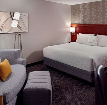 Day use room at Sonesta Select Atlanta Cumberland Galleria.
