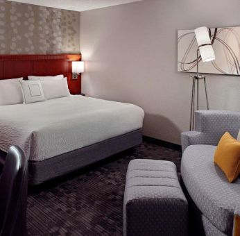 Day use room at Sonesta Select Atlanta Cumberland Galleria.
