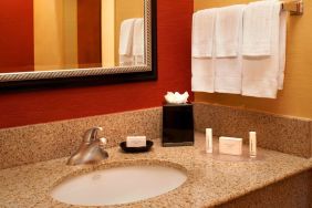 Guest bathroom at Sonesta Select Detroit Auburn Hills.