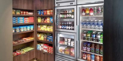 Snack bar at Sonesta ES Suites Raleigh Durham Airport Morrisville.