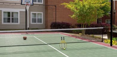 Tennis court at Sonesta ES Suites Raleigh Durham Airport Morrisville.