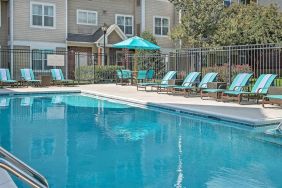 Outdoor pool at Sonesta ES Suites Raleigh Durham Airport Morrisville.