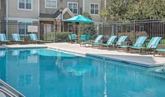 Outdoor pool at Sonesta ES Suites Raleigh Durham Airport Morrisville.