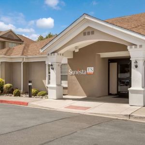 Hotel exterior at Sonesta ES Suites Reno.