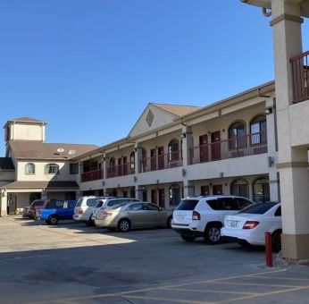 Parking space at Palace Inn Westheimer.
