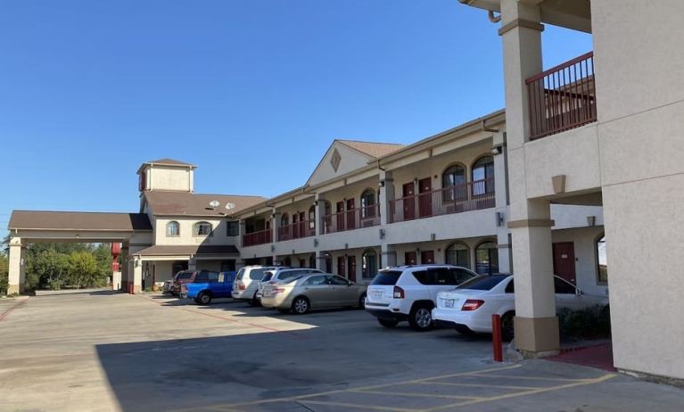 Parking space at Palace Inn Westheimer.
