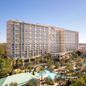 Hotel exterior at Signia By Hilton Orlando Bonnet Creek.