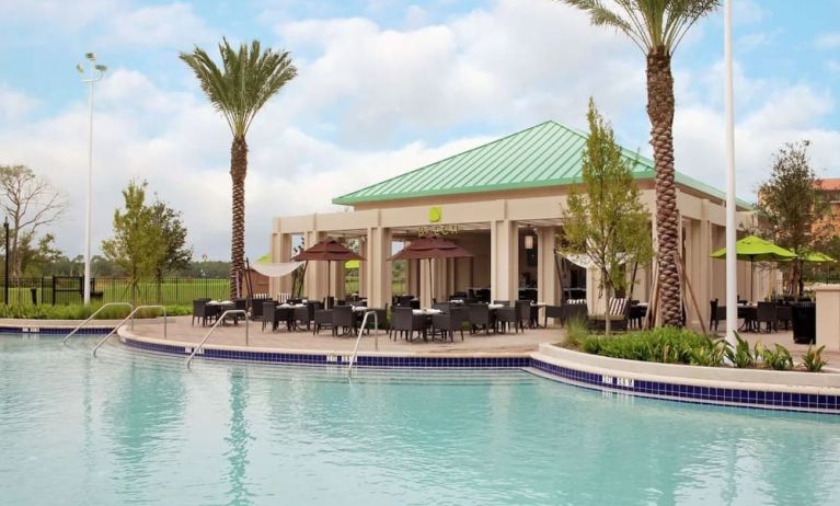 Outdoor pool area at Signia By Hilton Orlando Bonnet Creek.