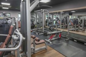 Fitness center at DoubleTree By Hilton Oxford Belfry.