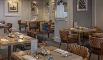 Dining room at DoubleTree By Hilton Oxford Belfry.