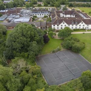 Tennis court at DoubleTree By Hilton Oxford Belfry.