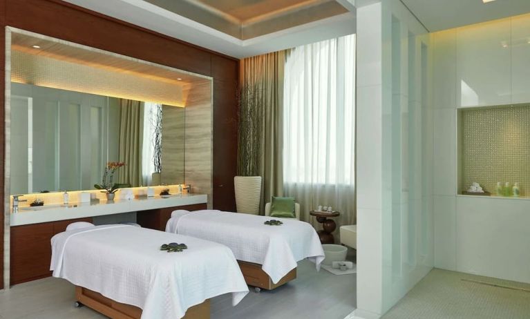 Massage and spa at Hilton Dubai Al Habtoor City.