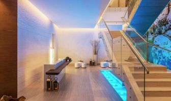 Spa and treatment center at Hilton Dubai Al Habtoor City.