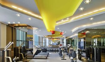 Gym available at V Hotel Dubai.