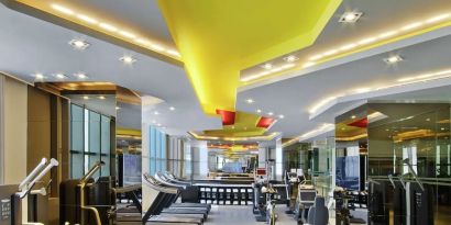 Gym available at V Hotel Dubai.