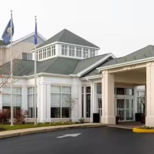 Hotel exterior at Hilton Garden Inn Kennett Square.