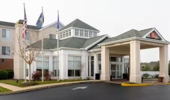 Hotel exterior at Hilton Garden Inn Kennett Square.