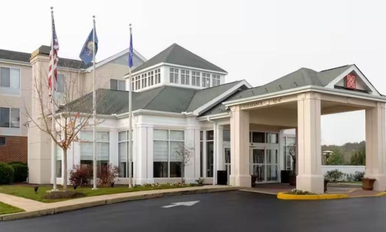 Hotel exterior at Hilton Garden Inn Kennett Square.