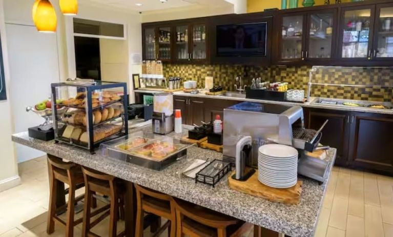 Dining and breakfast area at Hilton Garden Inn Kennett Square.