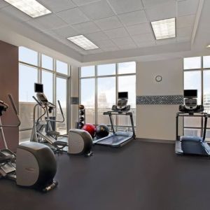 Fitness center at Hampton Inn & Suites Austin @ The UniversityCapitol.