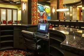 Business center at Hampton Inn & Suites Austin @ The UniversityCapitol.