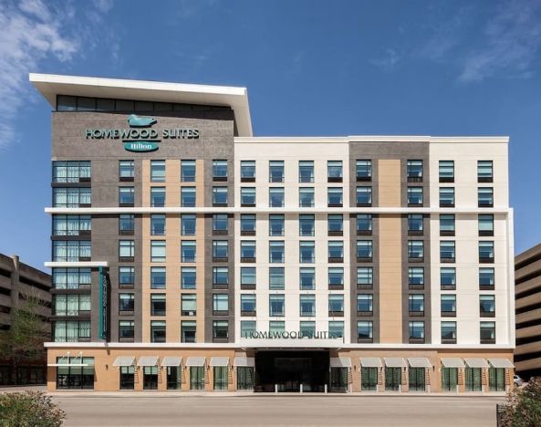 Hotel exterior at Homewood Suites By Hilton Louisville Downtown.