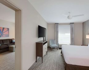 Day use room with lounge area at Homewood Suites By Hilton Louisville Downtown.