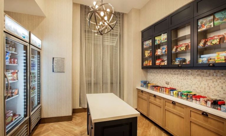 Snack bar at Homewood Suites By Hilton Louisville Downtown.