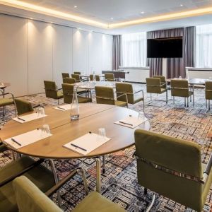 Meeting room at DoubleTree By Hilton Brussels City.