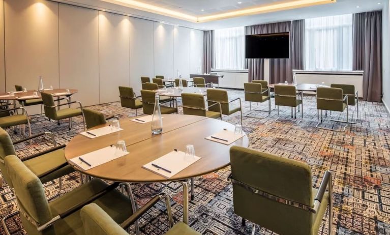 Meeting room at DoubleTree By Hilton Brussels City.