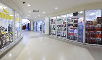 Snack bar and convenience store at New Point Miami.