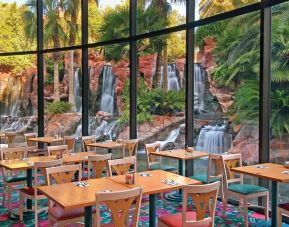Dining and coworking space at Flamingo Las Vegas.