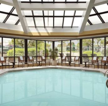 Indoor pool at Embassy Suites By Hilton Denver Tech Center.