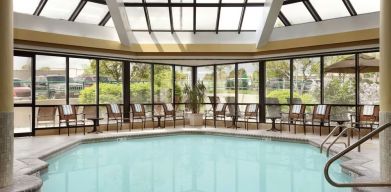 Indoor pool at Embassy Suites By Hilton Denver Tech Center.