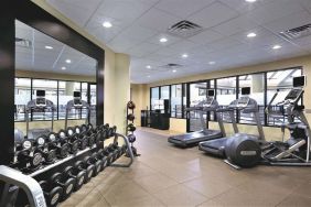 Fitness center at Embassy Suites By Hilton Denver Tech Center.