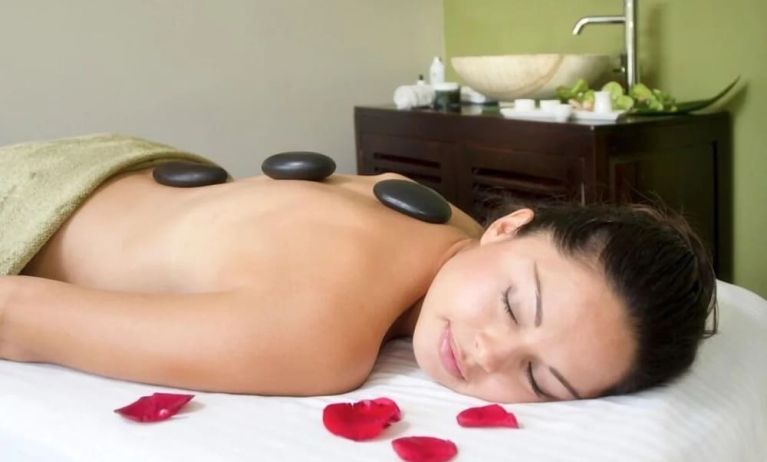 Spa and massage available at Oyster Bay Beach Resort.