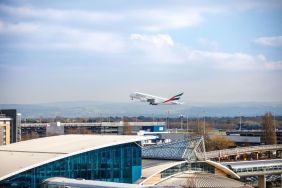 Airport view at Ibis Budget Manchester Airport.