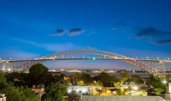 Hotel views at Days Inn By Wyndham Staten Island.