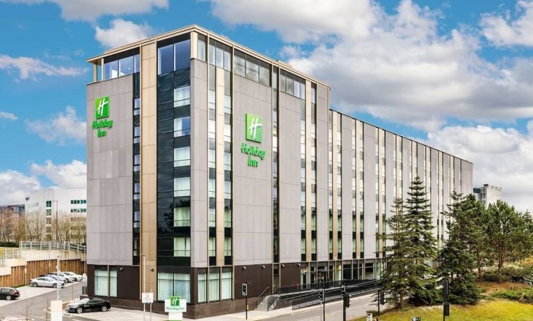 Parking space at Holiday Inn Manchester Airport. 