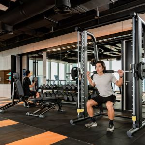 Fitness center at Capri By Fraser Bukit Bintang.