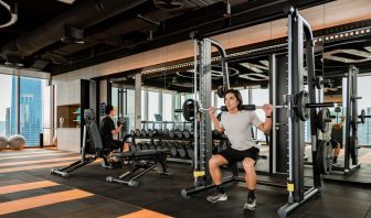 Fitness center at Capri By Fraser Bukit Bintang.