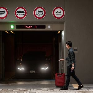 Carpark at Capri By Fraser Bukit Bintang.