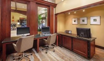 Business center at DoubleTree By Hilton Ontario Airport.