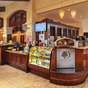 Breakfast available at DoubleTree By Hilton Ontario Airport.