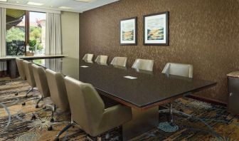 Meeting room at DoubleTree By Hilton Ontario Airport.