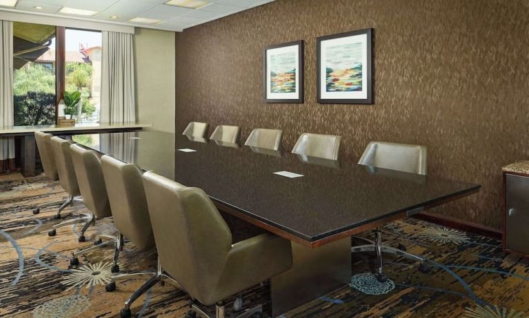 Meeting room at DoubleTree By Hilton Ontario Airport.