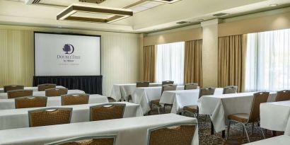 Conference room at DoubleTree By Hilton Ontario Airport.