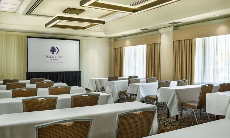 Conference room at DoubleTree By Hilton Ontario Airport.