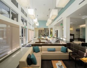 Lobby and lounge at Element Miami Doral.