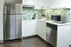 Day use room with kitchen at Element Miami Doral.